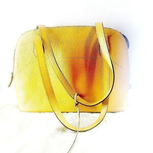 Yurie Nitani Leather Tote Bag